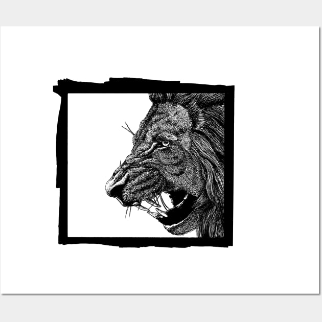 Lion's den Wall Art by ArtbyGraves